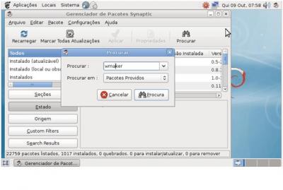Debian Linux: Instalando WindowMaker via Synaptic 