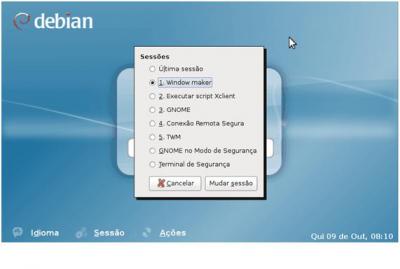 Debian Linux: Sesso WindowMaker 