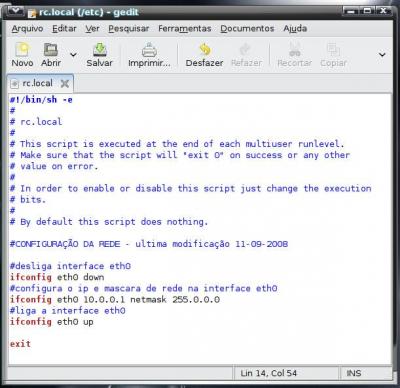 Linux: Instalao e configurao de um Cluster de Balanceamento de Carga utilizando Mosix