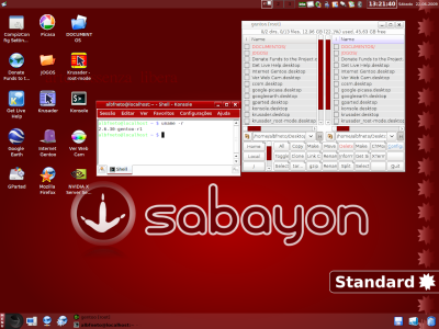 Linux: Experimento com Linux: Misturando Sabayon com Gentoo.