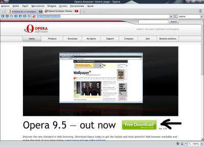 Instalando o navegador Opera no Mandriva One e superior