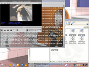 KDE slackware 10.1 + kde + gxine