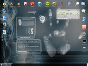 KDE Slackware 10.1 + Kbfx + Xmms...