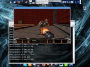 KDE Duke Nukem 3D com Qemu