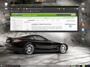 Gnome Ubuntu 9.04 com a roupagem Linux Mint