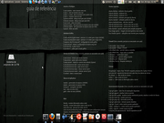 Gnome Ubuntu 10 Black + Cairo-Dock