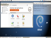 Gnome Central de programas no Debian