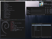 Tiling window manager Awesome 3.5 no Debian