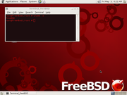 Gnome FreeBSD 9.1 x64 com gnome2 ( very Scarlet )
