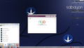 KDE Sabayon 9 - Desktop