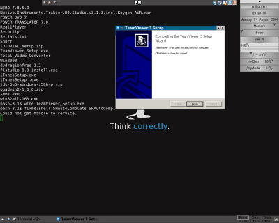 Gerindo Remotamente um Sistema com Windows apartir de um com Linux