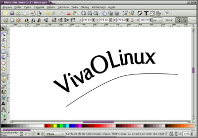 Linux: Inkscape - Por no caminho