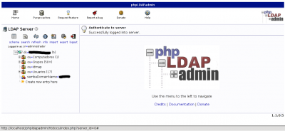 Linux: phpldapadmin