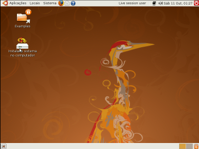 Ubuntu Linux: Instalando no HD