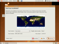 Ubuntu Linux: Fuso horrio