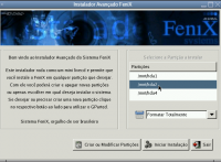 Fenix Extreme Linux: Instalador avanado 