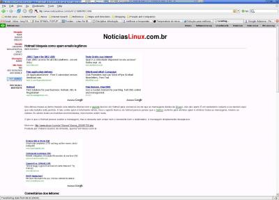 site Noticias Linux 