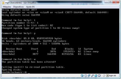 Linux: Instalao passo a passo do Slackware 12.2