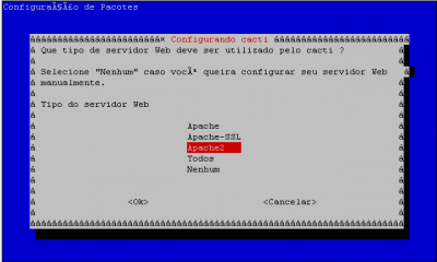 Instalando o Cacti via APT no Debian Etch