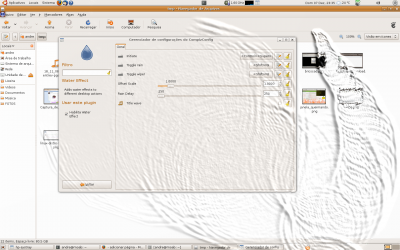 Linux: Compiz Fusion - water effect 