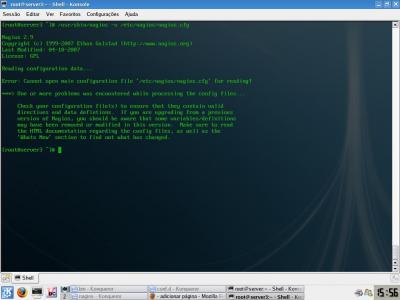 Linux: Nagios no fedora 8 - erro 1