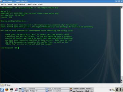 Linux: nagios no fedora 8 - erro 2