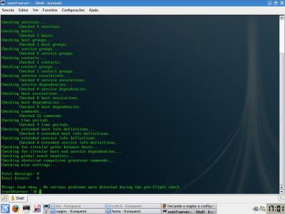Linux: nagios no fedora 8