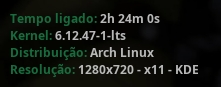 Linux: Hardware antigo no Arch Linux e outras distribuies