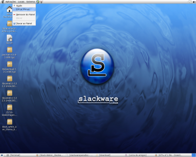 Gnome 2.22 no Slackware 12.1