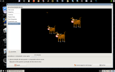 Linux: Tema vacas voadoras 