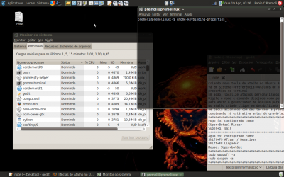 Linux: Teclas de Atalho no Ubuntu 9.04