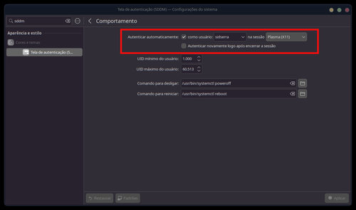 Linux: Instalando partes faltantes do Plama 6