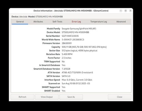 Linux: Como anda a sade do disco rgido?