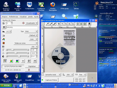 Instalando o scanner HP2400c no Debian Linux