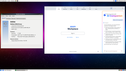 Linux: Instalando Zoom no Debian 13