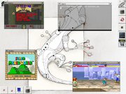 Window Maker Doom II - Super Mario World - Arcade
