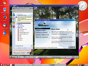 KDE Windows 98 e MSN...