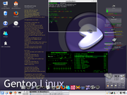  Gentoo Linux com KDE