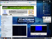 KDE Slackware 10.2 rodando KDE 3...