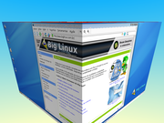 KDE BIGLinux com XGL