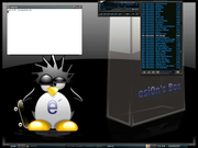 Fluxbox Desktop do Servio -  Slackware