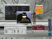 KDE Tux comandando a mquina