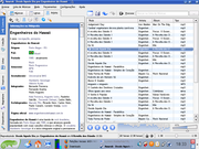 KDE Ouvindo ums MP3s