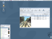 Gnome Debian Lenny - Rythmbox & Pi...