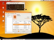 Gnome Ubuntu 8.10 Sunrize Theme