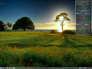 KDE Slack 12, karamba personaliz...