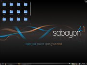 KDE Sabayon Linux 4.1