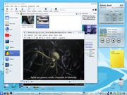 KDE Arch Linux KDE 4.3 Saint Seiya