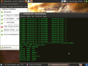 Gnome Ubuntu 9.04 + pidgin + nmap
