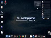 KDE Slackware 12.1 + paddock do superkaramba